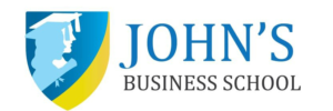 johns business school logo